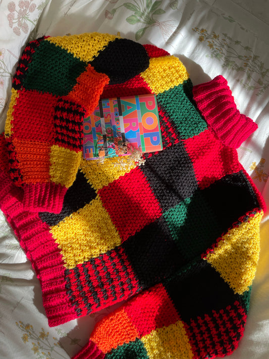 The Harry patchwork jumper