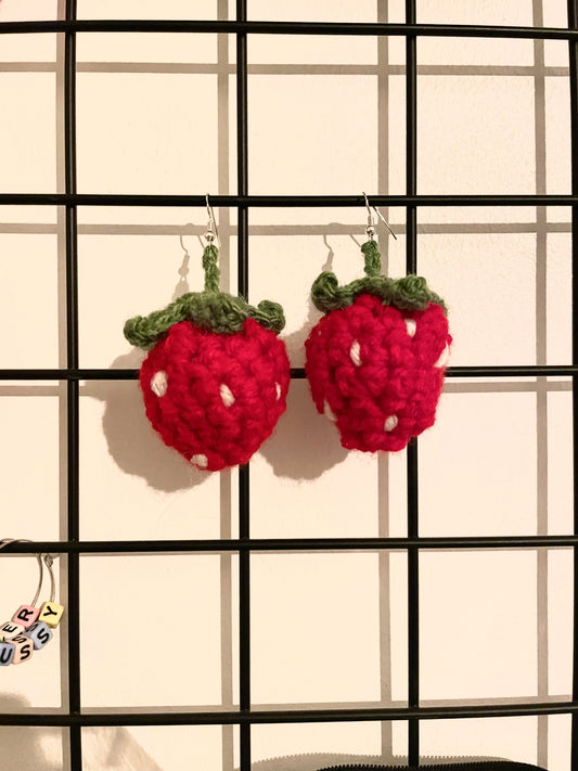 The strawberry shortcake earrings