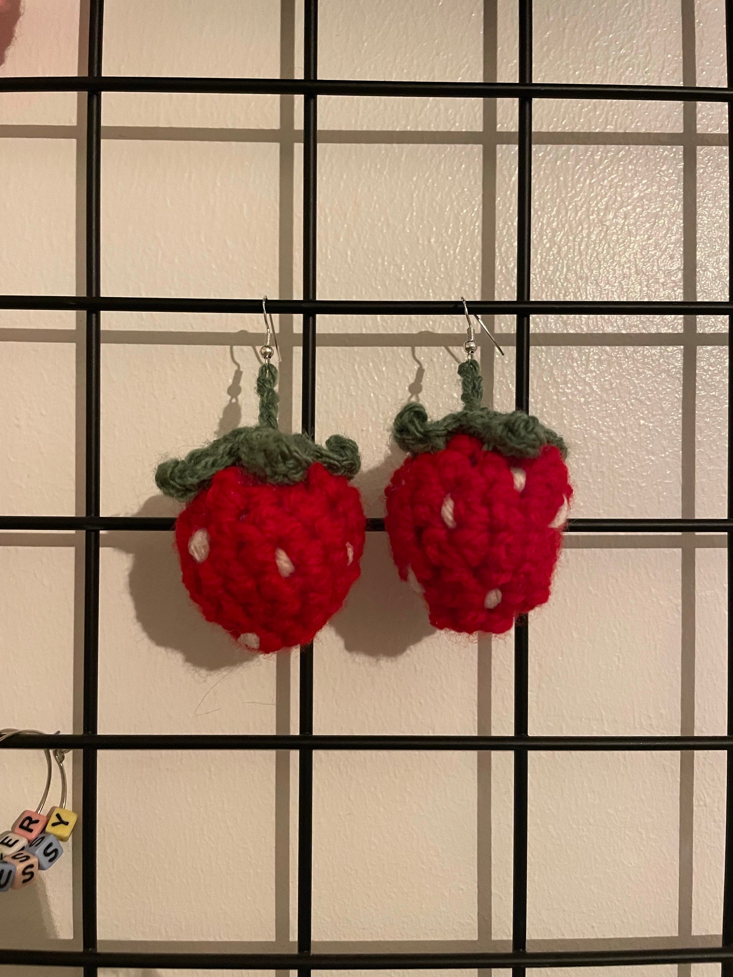 The strawberry shortcake earrings