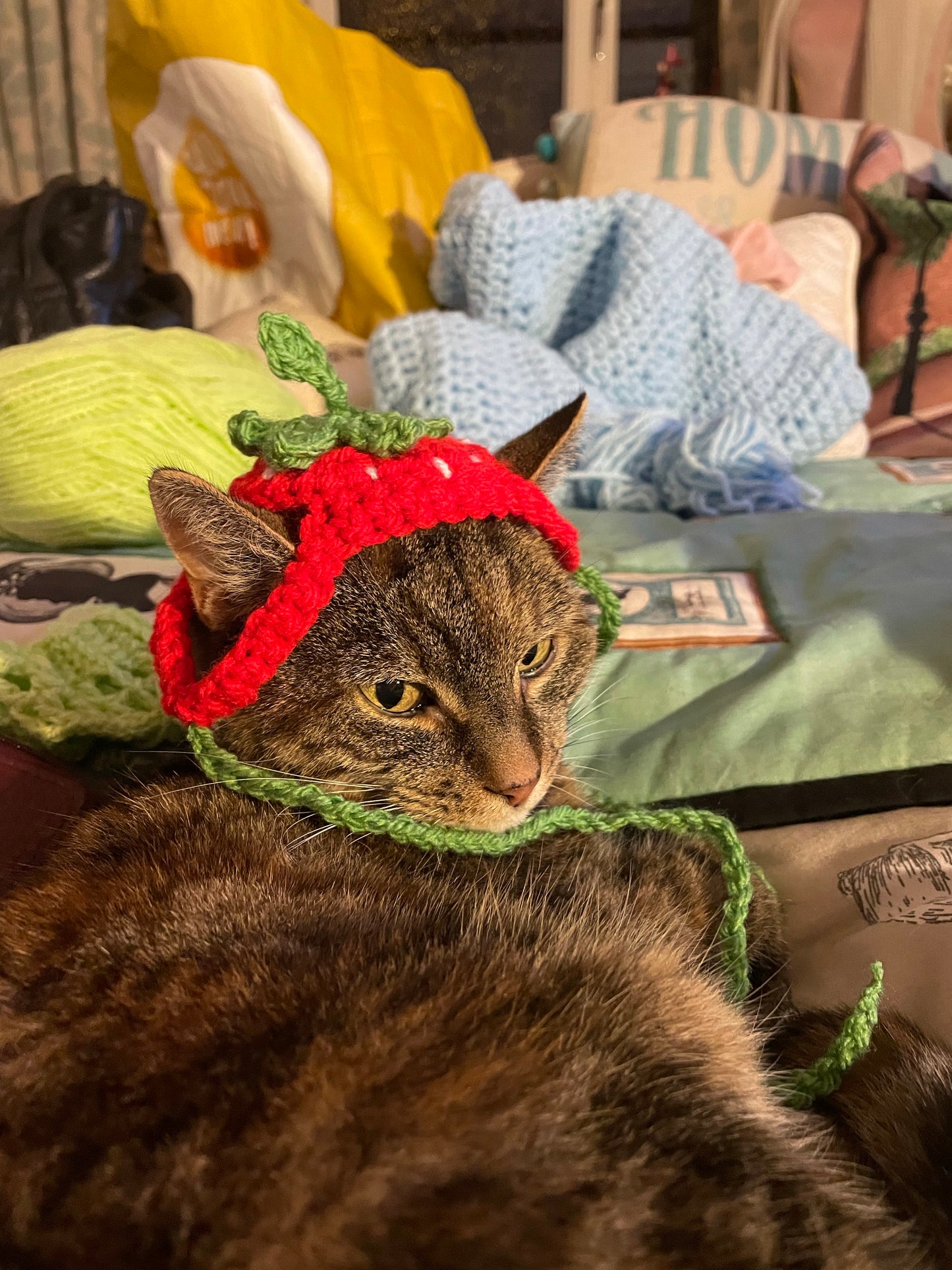 The strawberry bonnet